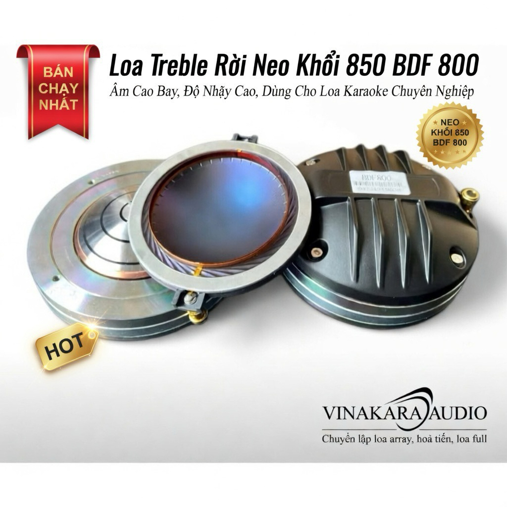 Loa Treble Rời Neo Khối 850 BDF 800 – Âm Cao Bay, Độ Nhạy Cao, Dùng Cho Loa Karaoke Chuyên Nghiệp