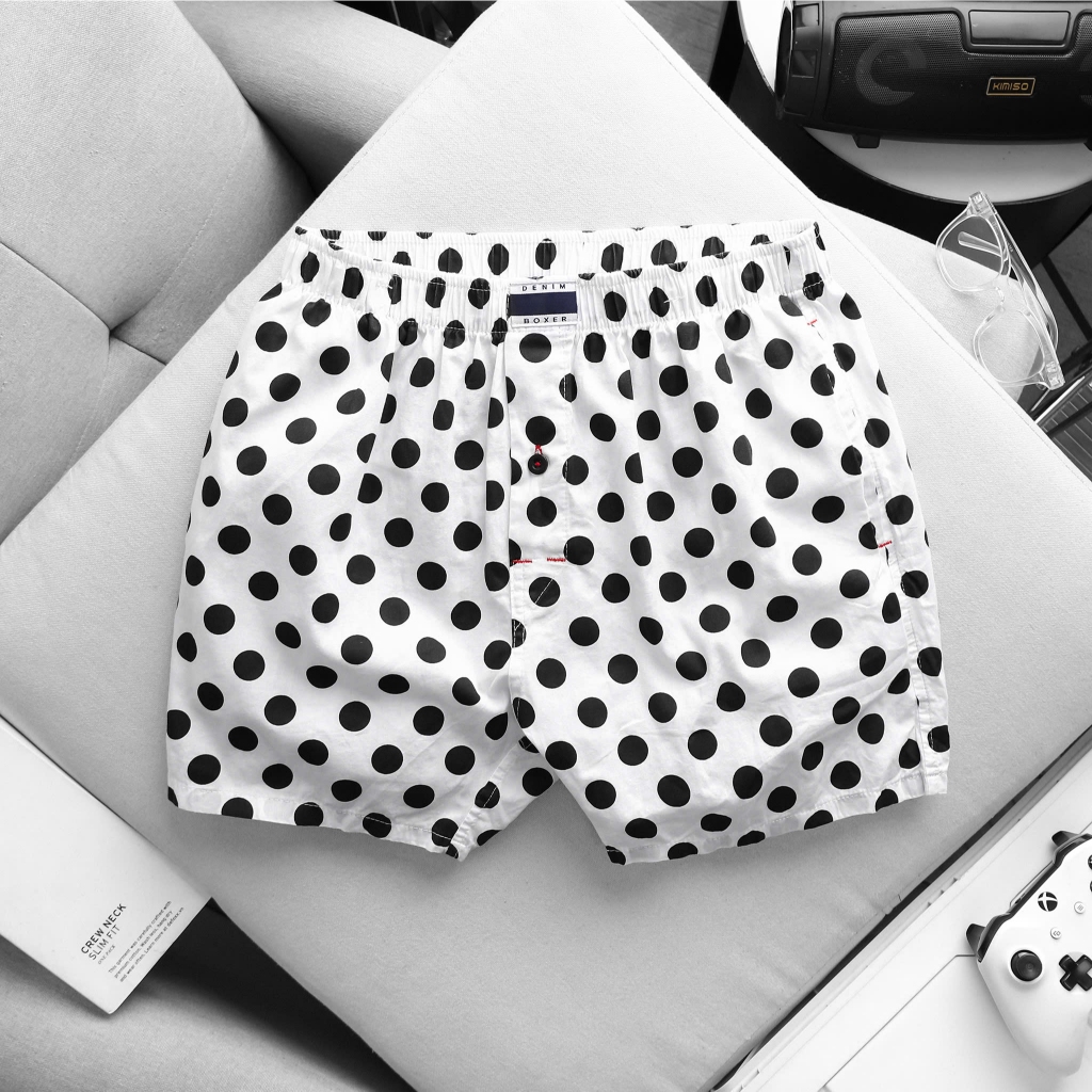 Quần ngủ nam nhiều màu, quần đùi nam mặc nhà vải cotton sợi tre cao cấp, quần short nam lưng thun co