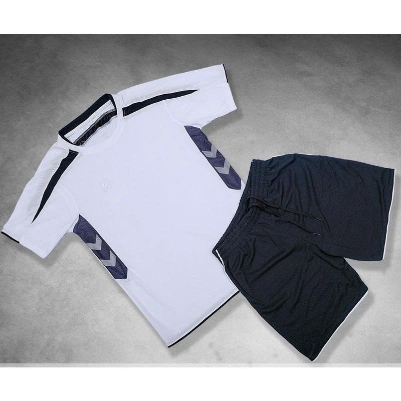 Quần Có Túi - Bộ Quần Áo Thời Trang Bóng Đá M đen 2025/26 mẫu mới màu trắng đen - vải thái cao cấp f