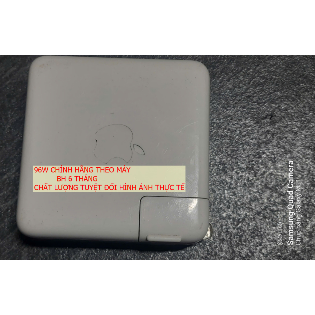 Củ sạc  MBOOK  96W USB-C HÀNG CHÍNH HÃNG MỸ A2014