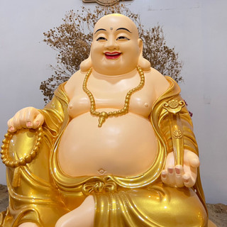 Tượng phật Di lạc Toạ Sen composite.