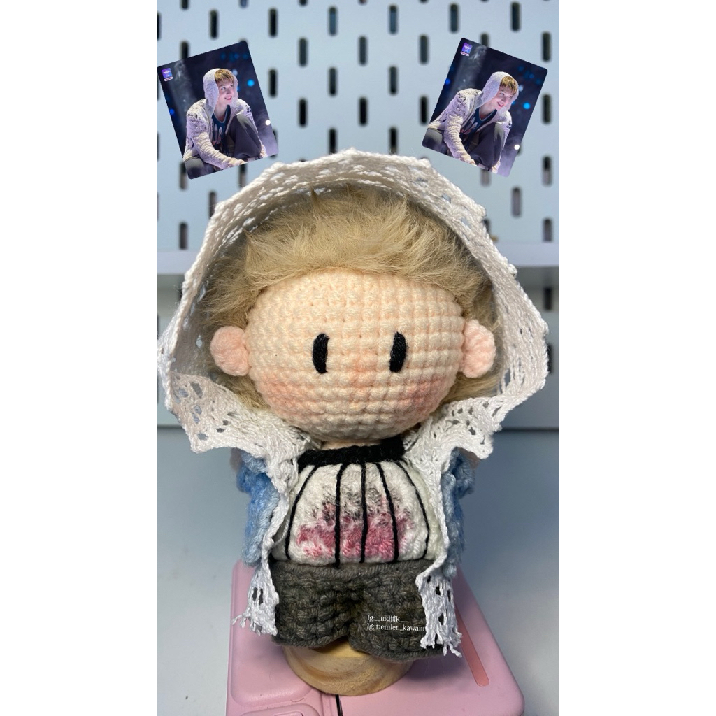 Móc khoá len Martin MAMA 2025 cao 11cm - tiemlen_kawaiii