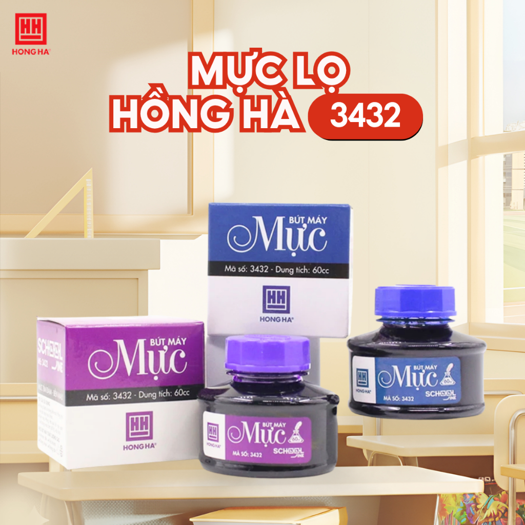 Mực lọ Hồng Hà - 3432