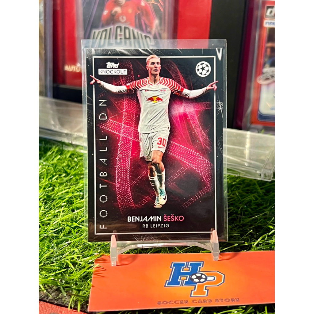 Thẻ bóng đá Benjamin Sesko Football DNA Topps KnockOut 2023/24
