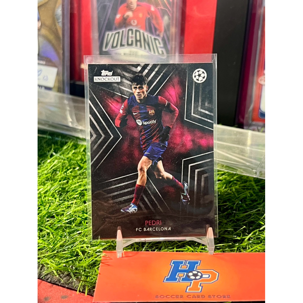 Thẻ bóng đá Pedri Topps KnockOut 2023/24