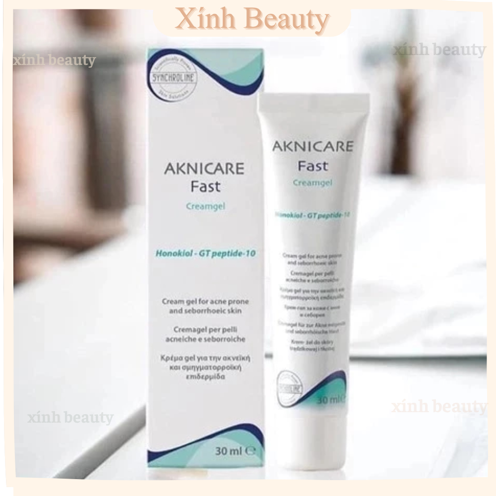 Kem Dưỡng Giảm Mụn Aknicare Fast Cream Gel 30ml