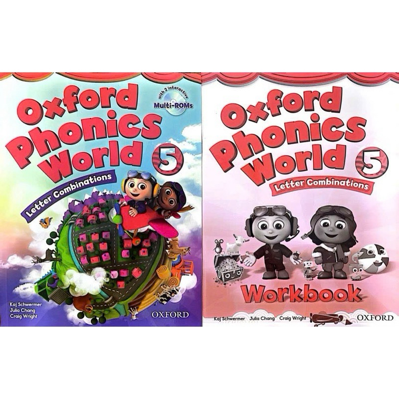 Sách Oxford Phonics World 5 - bài học + bài tập