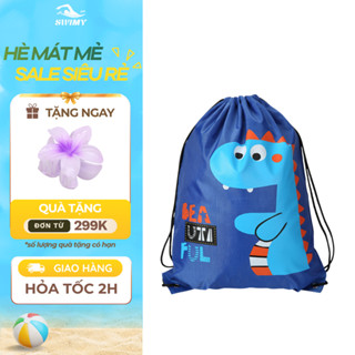 Túi vải dù chống thấm cho bé ,túi du lịch dây rút đa năng đựng đồ bơi, đi du lịch dã ngoại K043