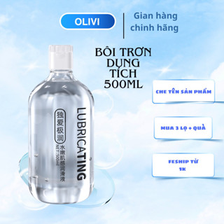 Gel bôi trơn  500ml gốc nước Lubricant , lâu khô an toàn