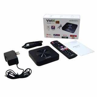 Android TV Box VietK VBox 8K, Android 12, GPU 8K, hỗ trợ 4K Ultra HD, RAM 2GB, ROM 16GB
