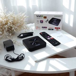 VietK VBox 8K chính hãng 2026, Android 12, GPU 8K hỗ trợ 4K Ultra HD, RAM 2GB, ROM 16GB.