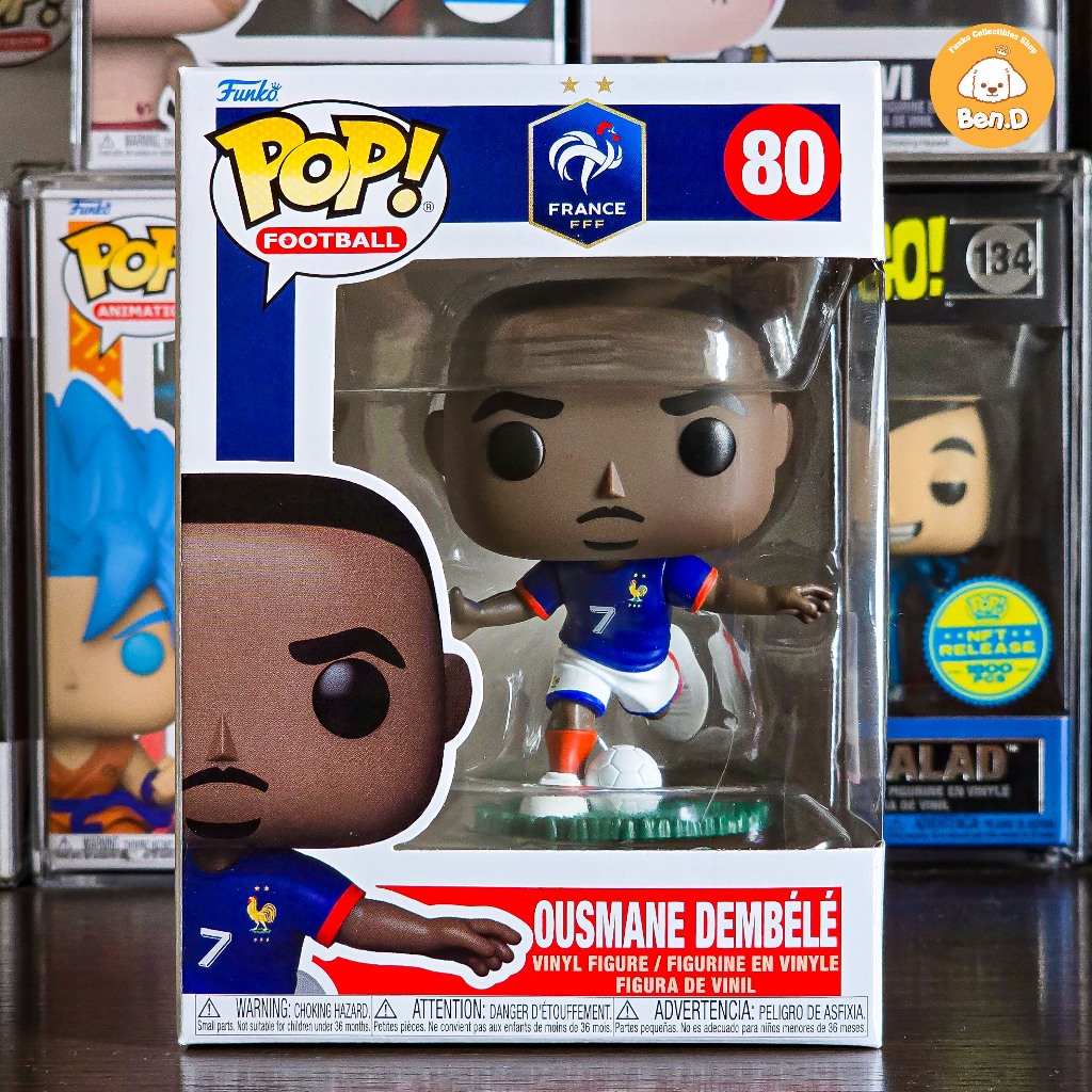 Mô hình Funko POP Football: World Cup 2026 France - Ousmane Dembele #80