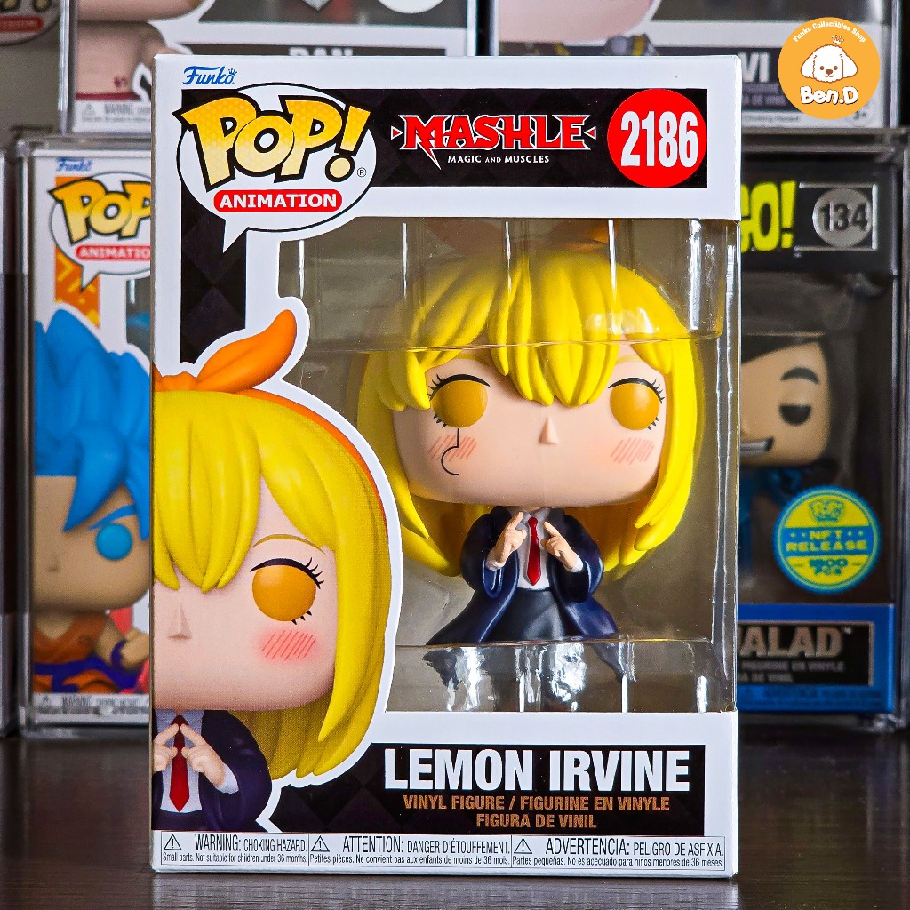 Mô hình Funko POP Animation: Mashle - Lemon Irvine #2186