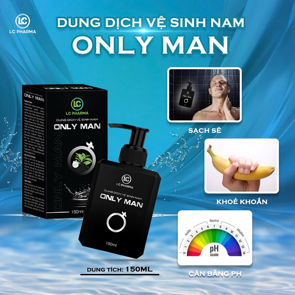 (che tên) Dung dịch vệ sinh nam Only Man [Chính hãng]