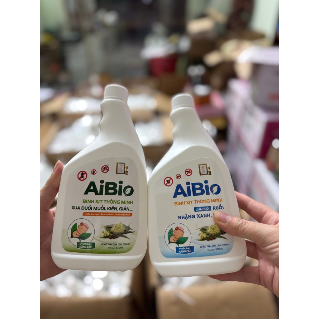 HOT HOT Siêu phẩm bình xịt AIBIO - Khắc tinh của ruồi, muỗi, kiến gián