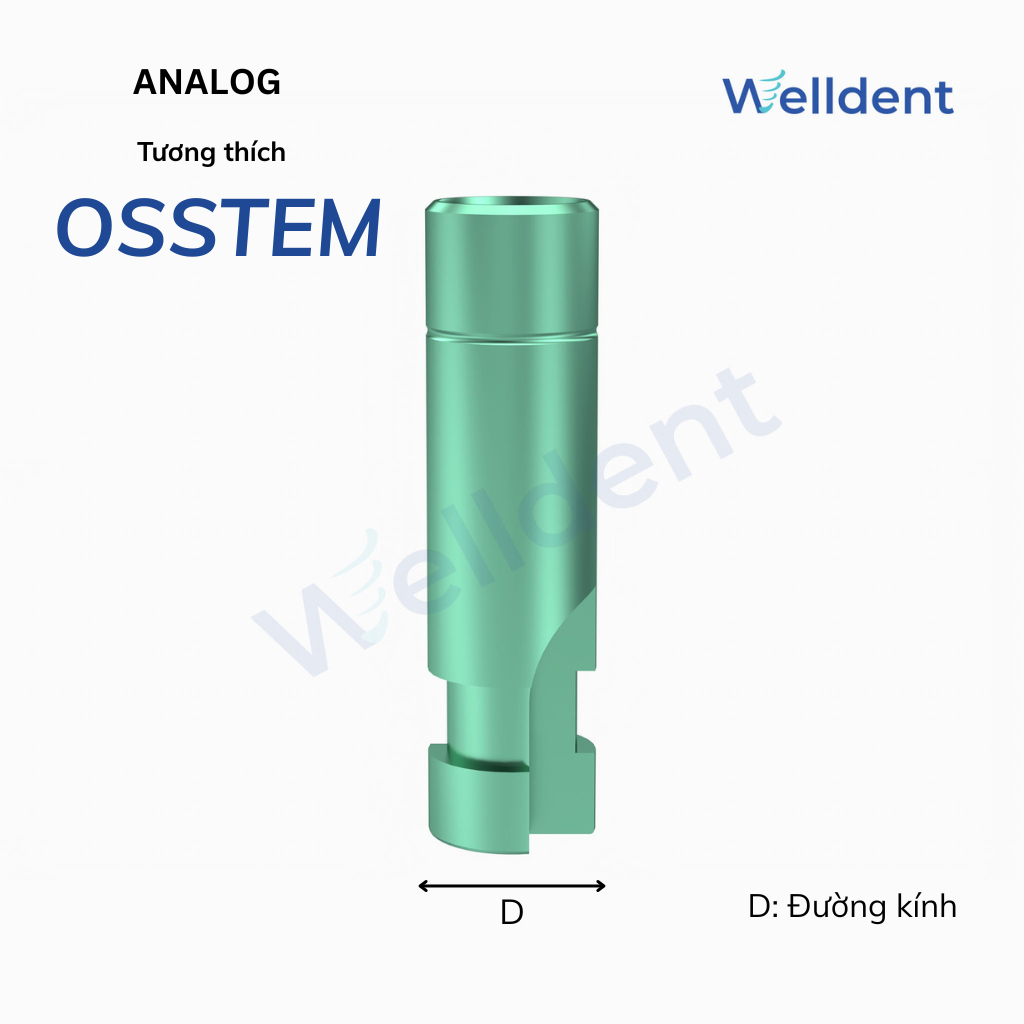 ANALOG tương thích Osstem, Neobiotech, Biotem, Megagen ST, Hiossen Implant System