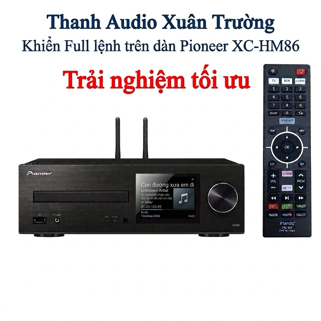 Khiển dàn Pioneer X-HM76, Pioneer X-HM86D, Pioneer XC-HM86 (Khiển học Full lệnh)