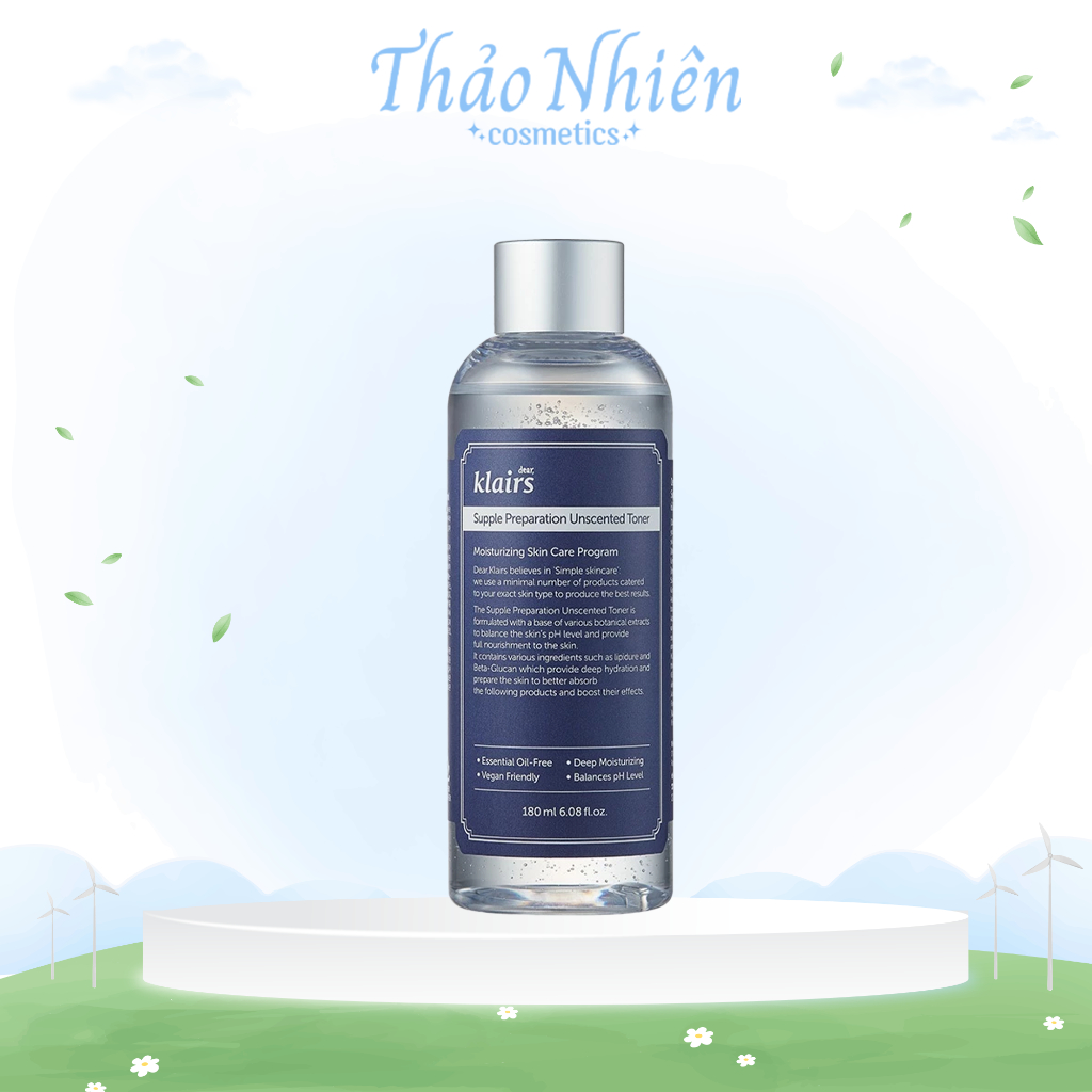 Nước hoa hồng Dear, Klairs Supple Preparation Toner