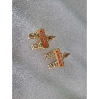 2 Jack chia AV (RCA) 1 ra 2 Monster (chân thẳng)