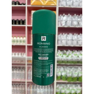 Chai bọt cạo râu ROMANO Classic 175ml