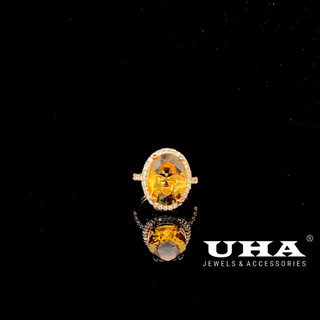 Nhẫn nữ mạ vàng 18K đính đá CZ N511