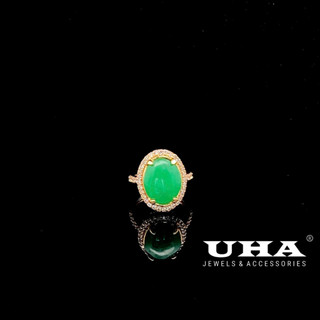 Nhẫn nữ mạ vàng 18K đính đá CZ N511