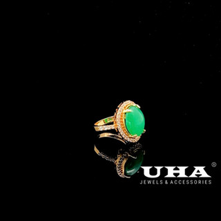 Nhẫn nữ mạ vàng 18K đính đá CZ N511