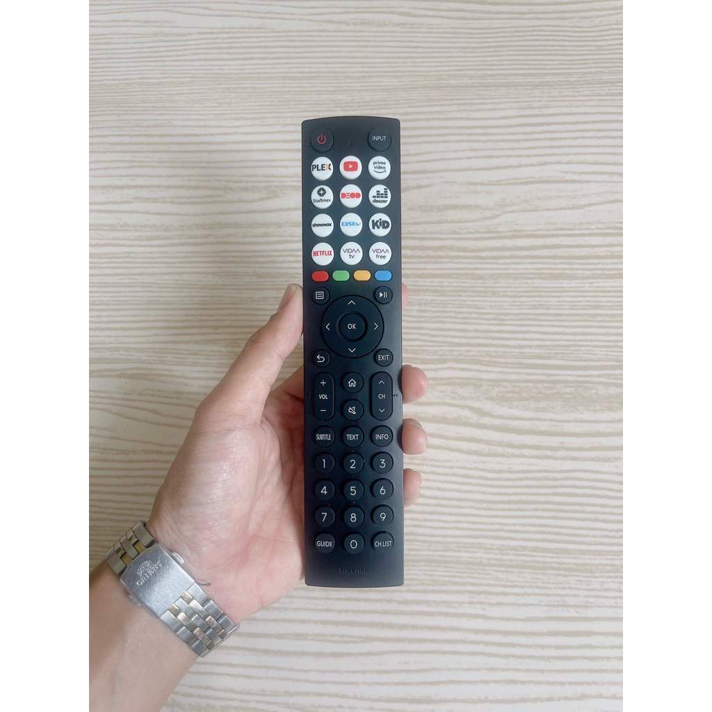 Điều khiển Tivi Hisense giọng nói chính hãng
