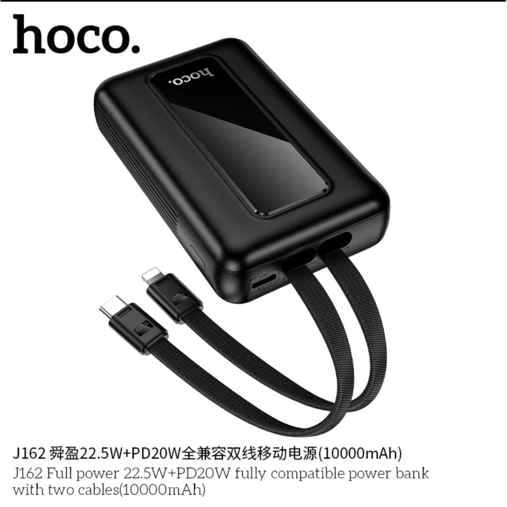 Sạc dự phòng HOCO J162 dung lượng 10000mAh