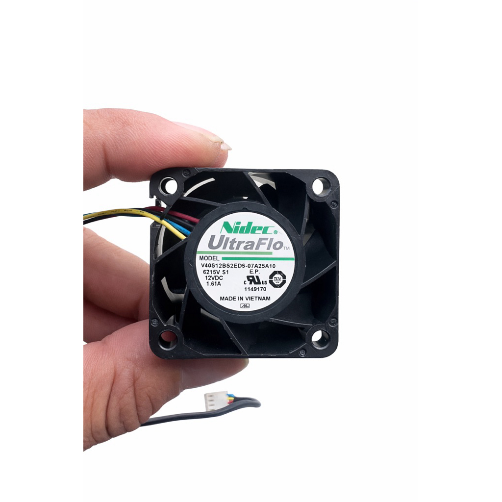 Quạt tản nhiệt phản lực 12v 1,61a 40x40x28mm