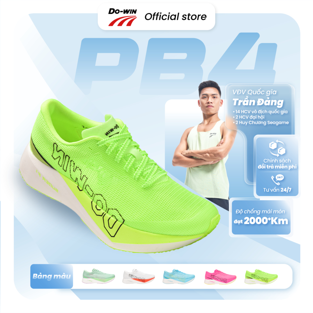 Giày Chạy Bộ Do-win PB4 Full Carbon – CHO SỰ BỨT TỐC MẠNH MẼ-[BỨT TỐC THẾ HỆ MỚI]