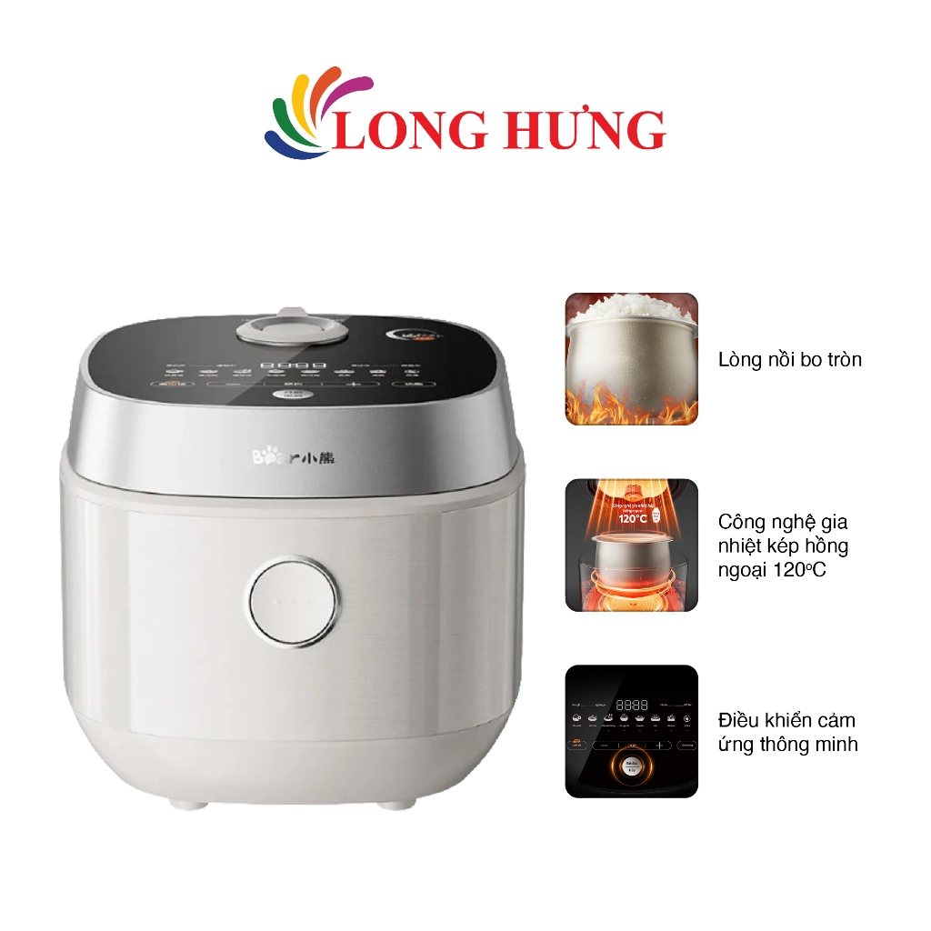 Nồi cơm điện Bear 1.5 lít RC-4H40Y - Hàng chính hãng