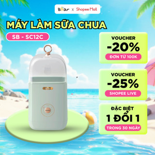 Máy Làm Sữa Chua Bear 1L Lên Men Tự Động 3 Chức Năng Tiết Kiệm Thời Gian Bảo Đảm An Toàn Vệ Sinh Thực Phẩm SB-SC12C