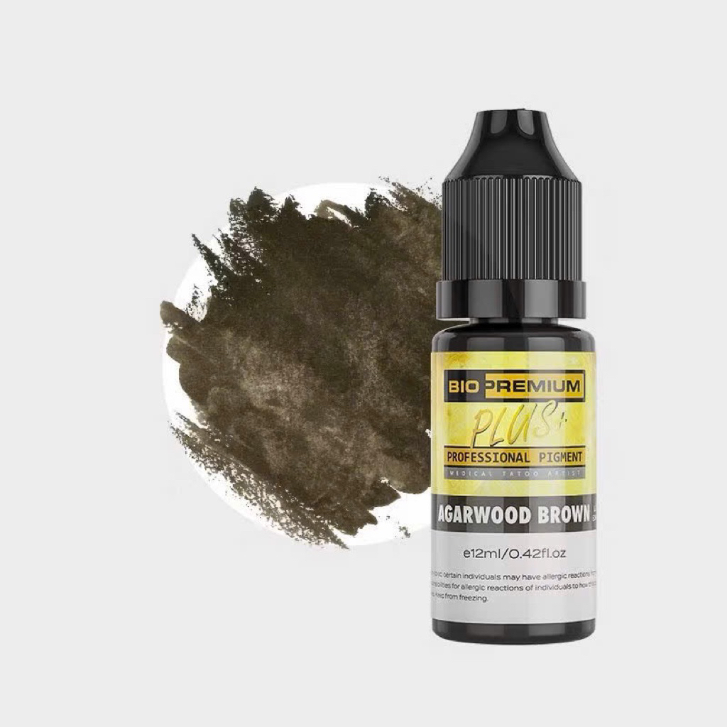 MỰC PHUN XĂM P12 AGARWOOD BROWN - (NÂU TÂY)