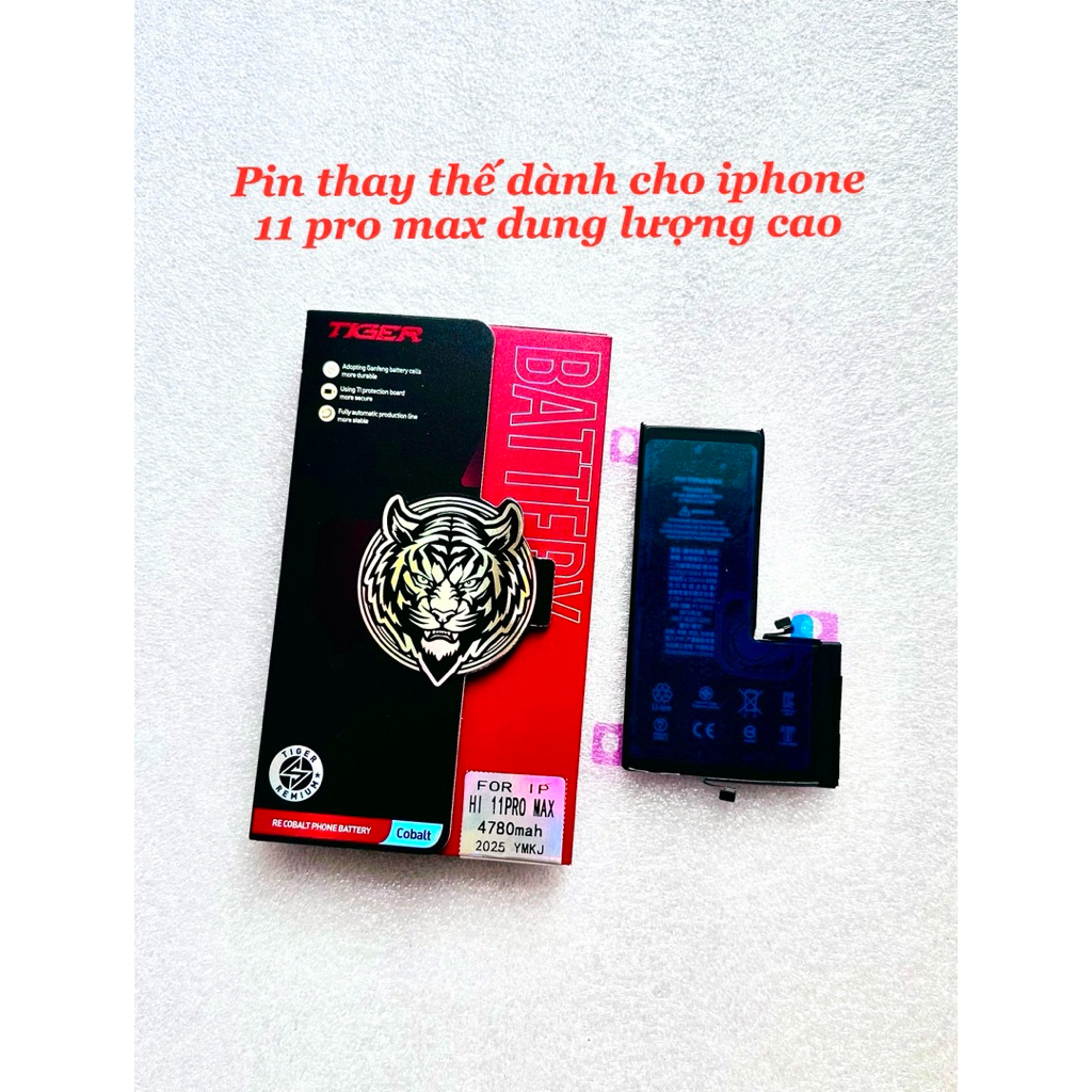 Pin thay thế dành cho iphone 11 pro max dung lượng cao 4780mAh
