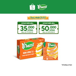 Thùng 48 Hộp Sữa chua uống Yomost vị cam 100ml/hộp