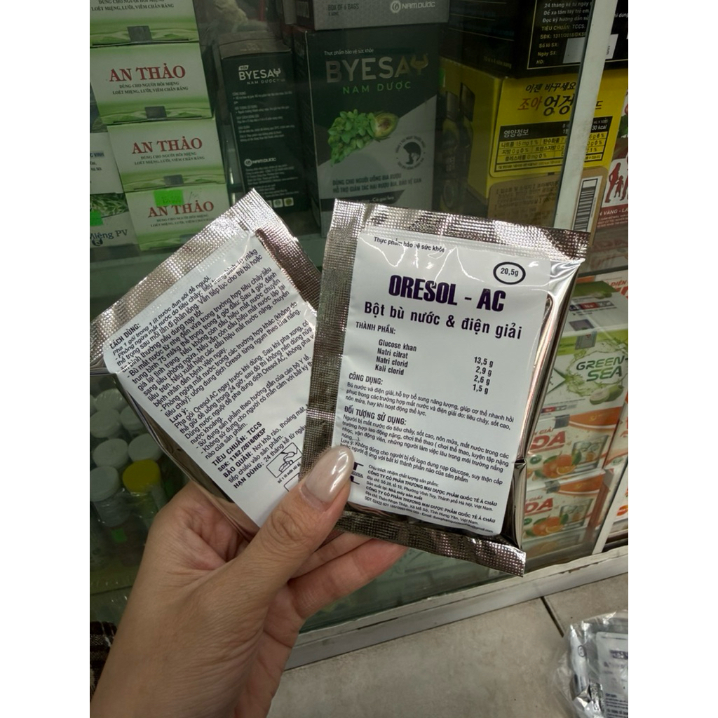 [CHÍNH HÃNG] Điện giải trắng Oresol Ozol Đại Uy HHANH PHARMA
