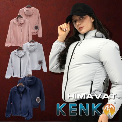 Áo Điều Hòa Chống Nắng KENKO Himavat Chính Hãng, Siêu Nhẹ Thời Trang, Tùy Chọn Bộ Pin Quạt, BH 12 Tháng