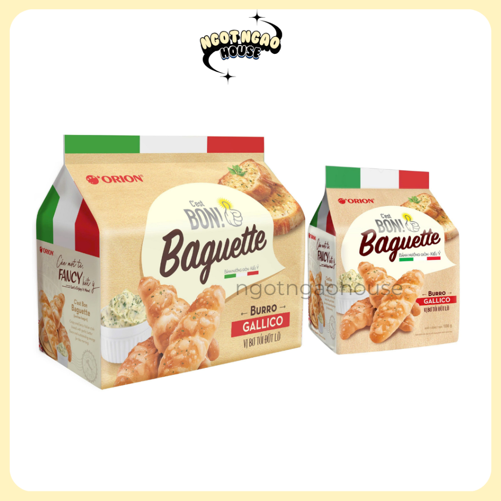Bánh Cest Bon Baguette Vị Bơ Tỏi Đút Lò ORION