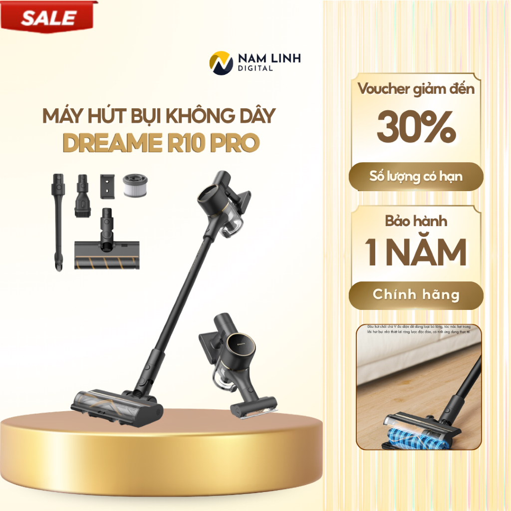 Máy Hút Bụi Không Dây Dreame R10 Pro