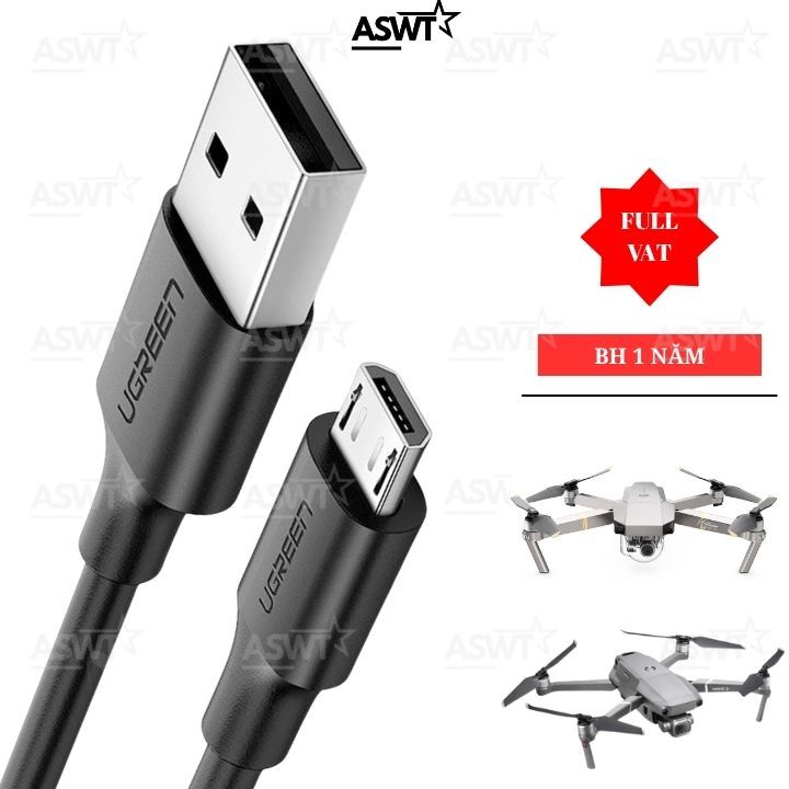 Dây Cáp Sạc nhanh Cho Flycam Dji mavic mini / mini se / pro / air 2 spark - bảo hành 1 năm - FULL VÁ