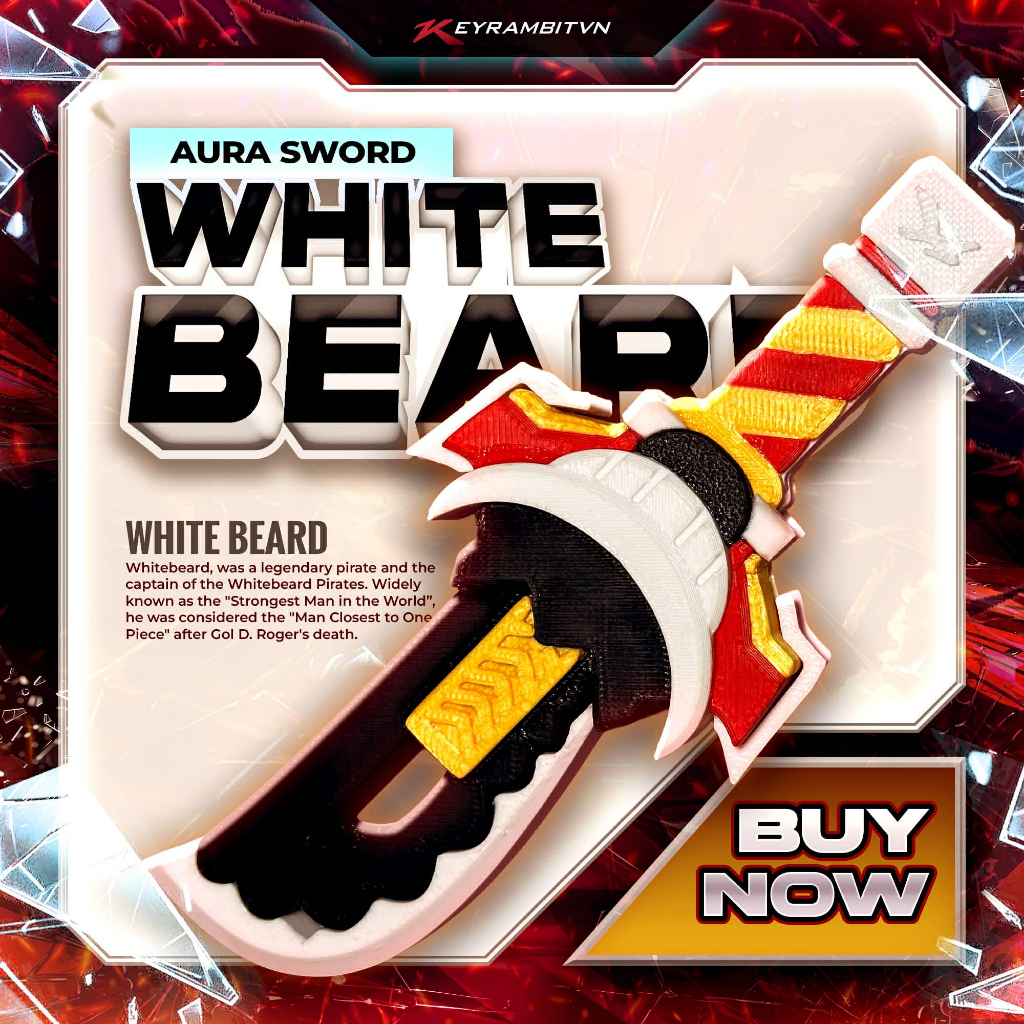 [ONE PIECE] Aura Râu Trắng - Ocean Tremor Legacy - Phụ Kiện Trưng Bày - Keyrambitvn