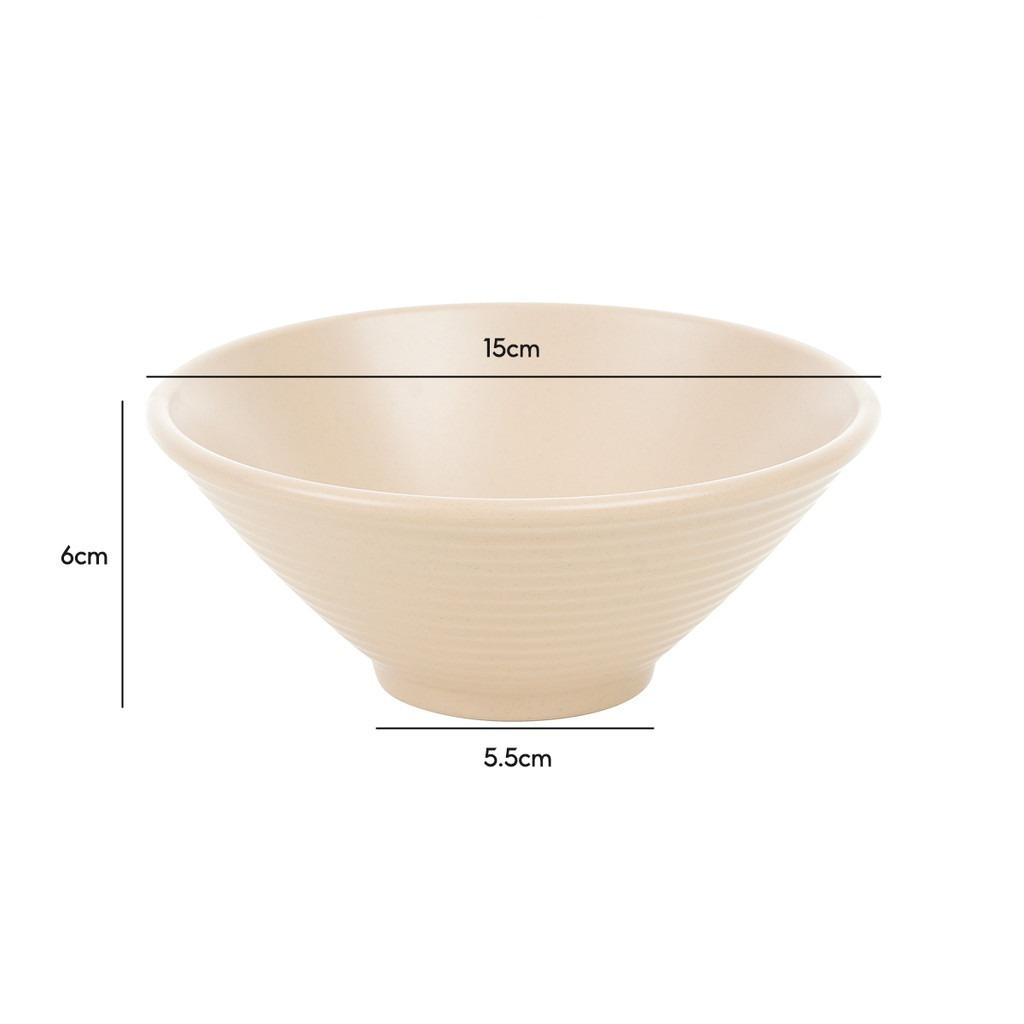 [Top Value] Tô xoắn thái bé, bát loe nhựa phíp tô cơm phở HT SHOP  loại nhỏ DN083