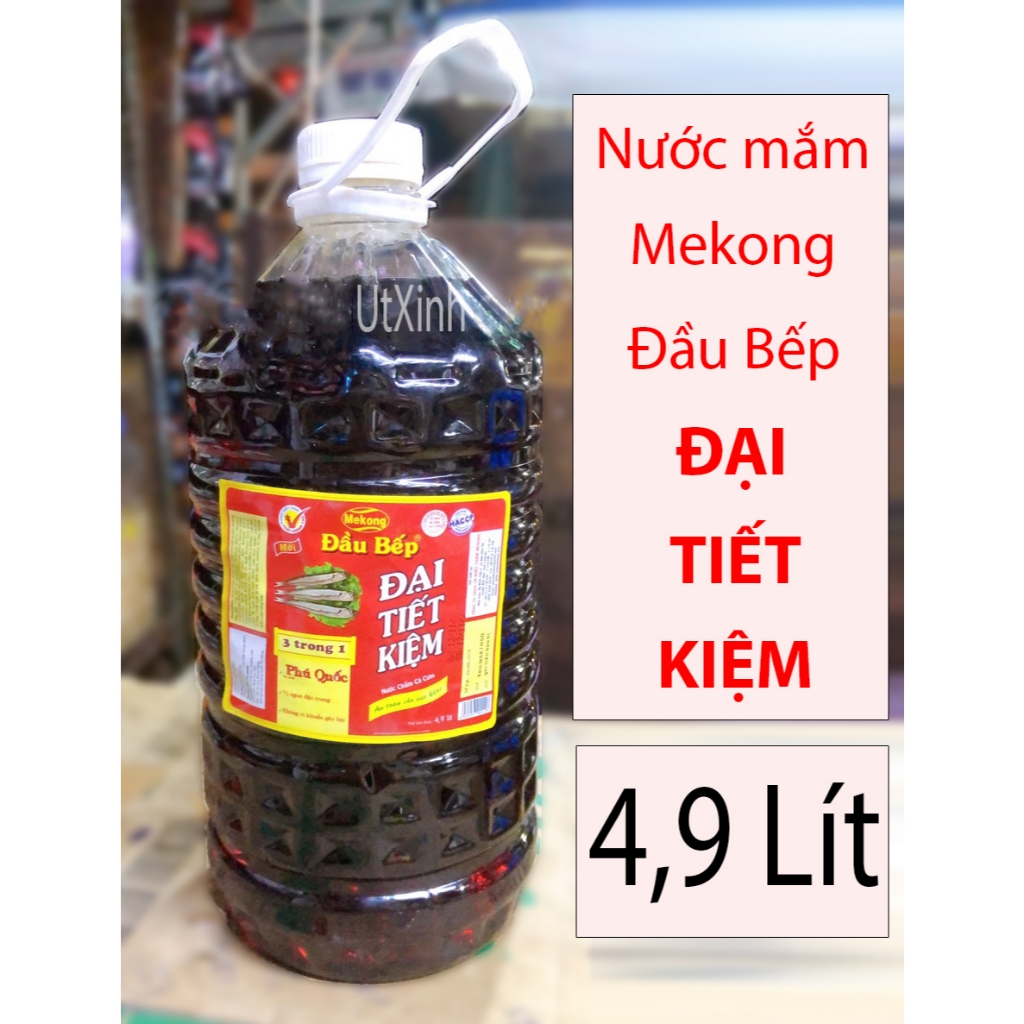NƯỚC MẮM MEKONG ĐẦU BẾP ĐẠI TIẾT KIỆM 5 LÍT - MEKONG FISH SAUCE