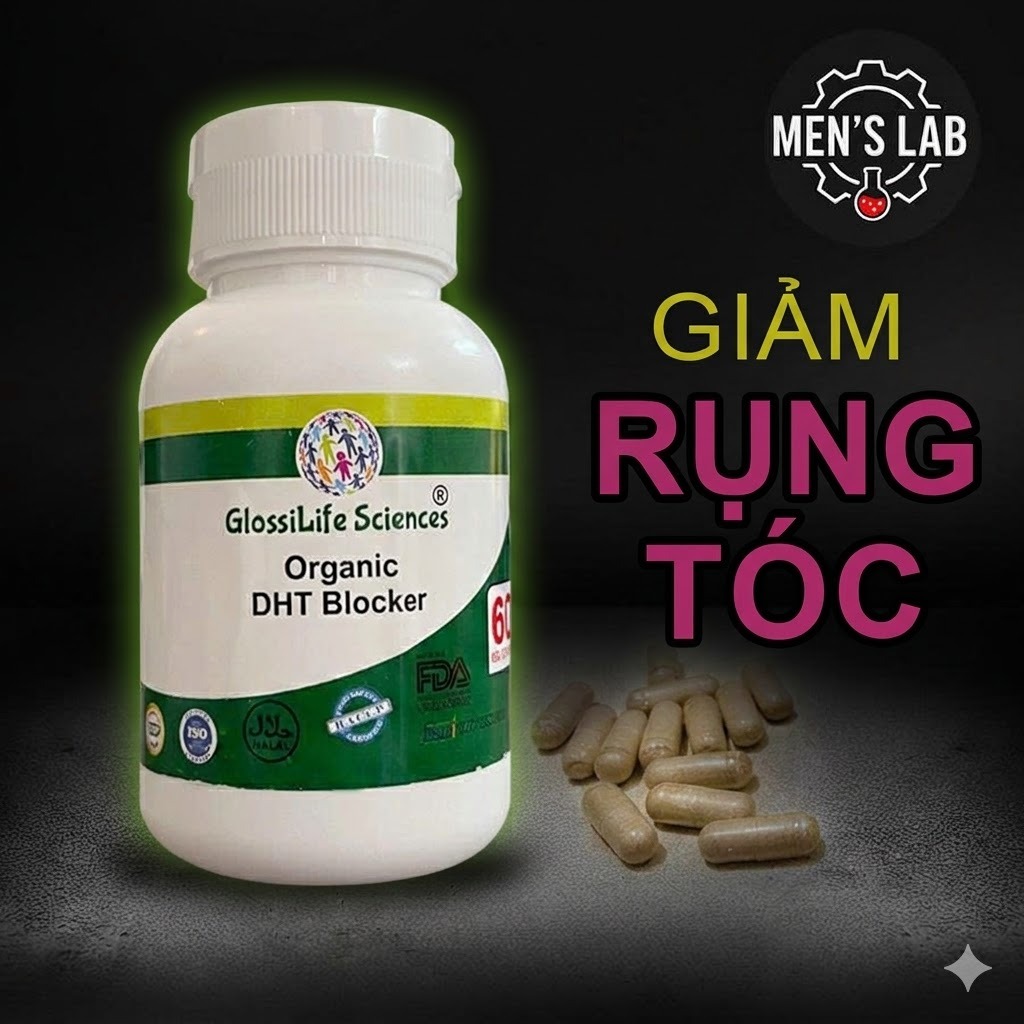DHT Blocker Organic giảm rụng tóc, hỗ trợ mọc tóc