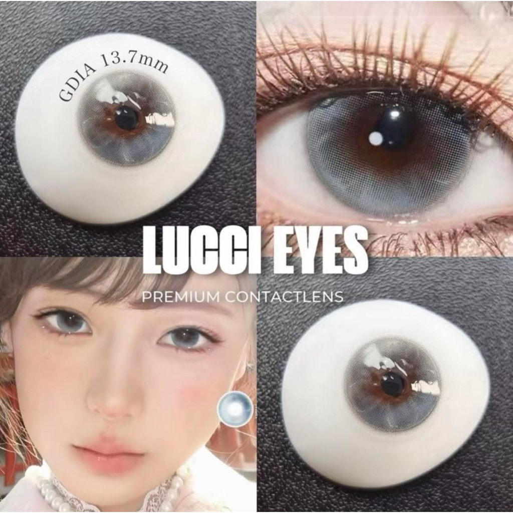 Kính Áp Tròng Elena Xanh Blue Tây - Olivia Monrose Lens - Lens Giãn Tròng