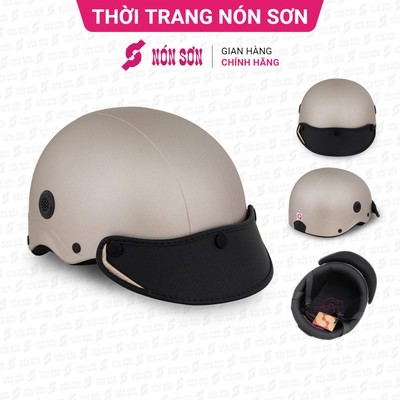 Mũ bảo hiểm lỗ thông gió NÓN SƠN chính hãng BTG-NU718