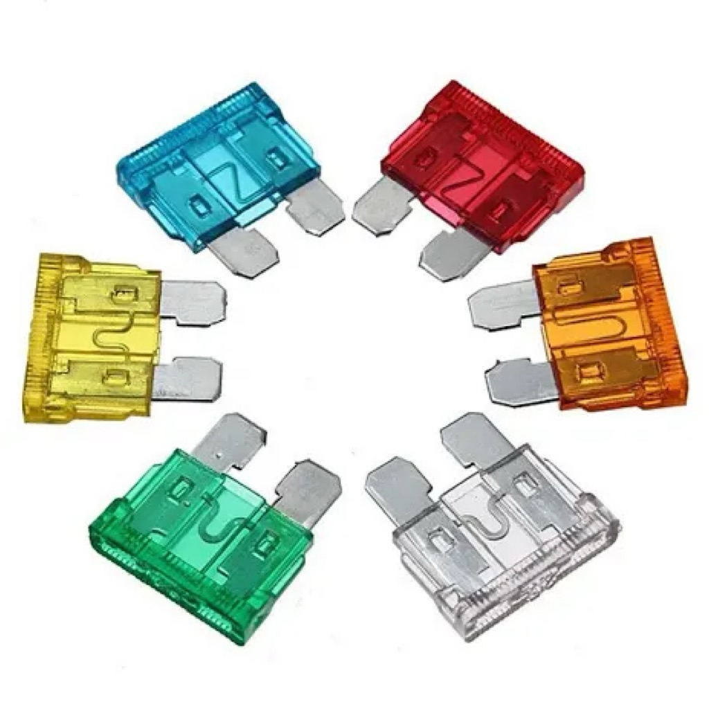 5pcs Cầu chì Fuse standard 5A 10A 15A 20A 25A 30A 40A 50A