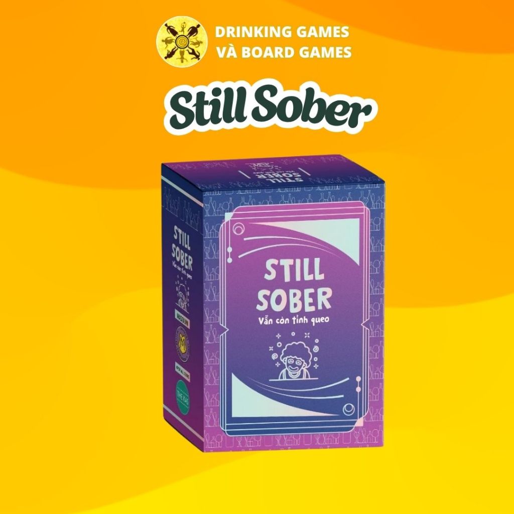 Bộ Bài Still Sober Party Game Việt Hóa Giấy Cứng Nhậu Gắn Kết Bạn Bè Drinking And Board Game