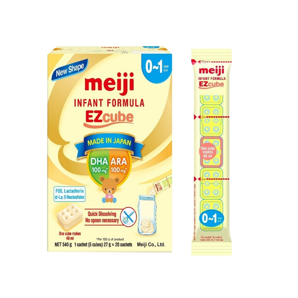 Meiji Thanh Sữa Nhập Khẩu Infant Formula Tăng Đề Kháng Cho Bé Oragnic Kids Hộp 20 Thanh